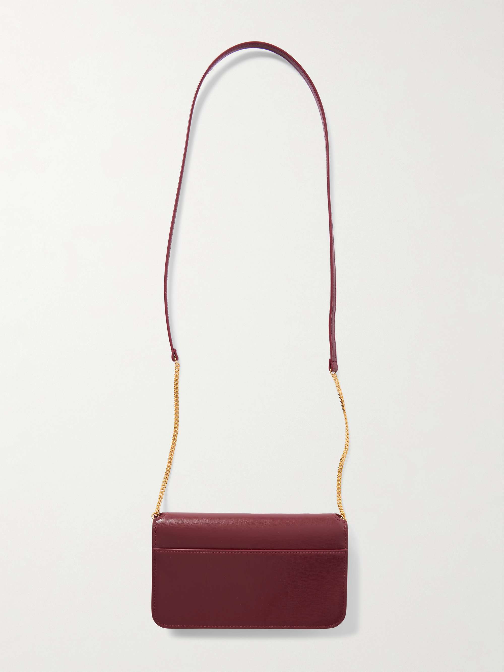SAINT LAURENT Monogramme leather pouch