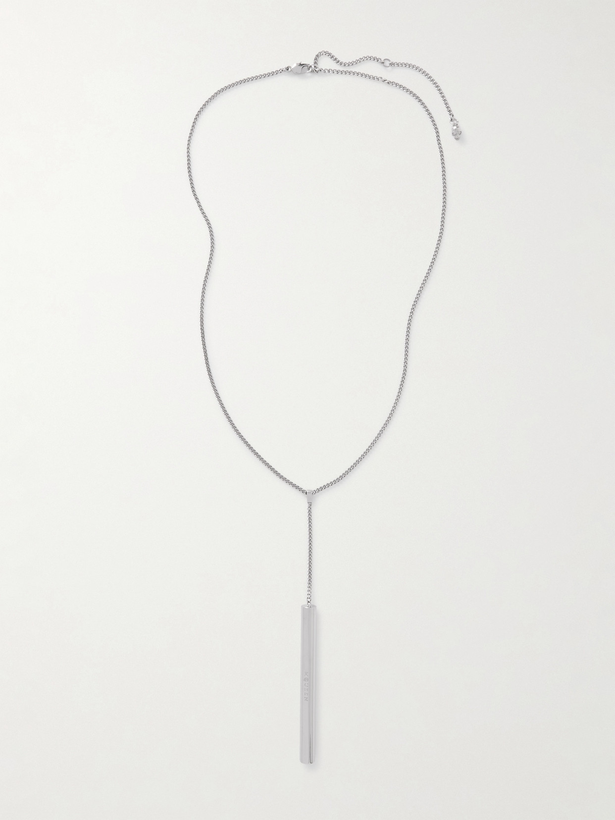 Alexander Mcqueen Silver-tone Necklace