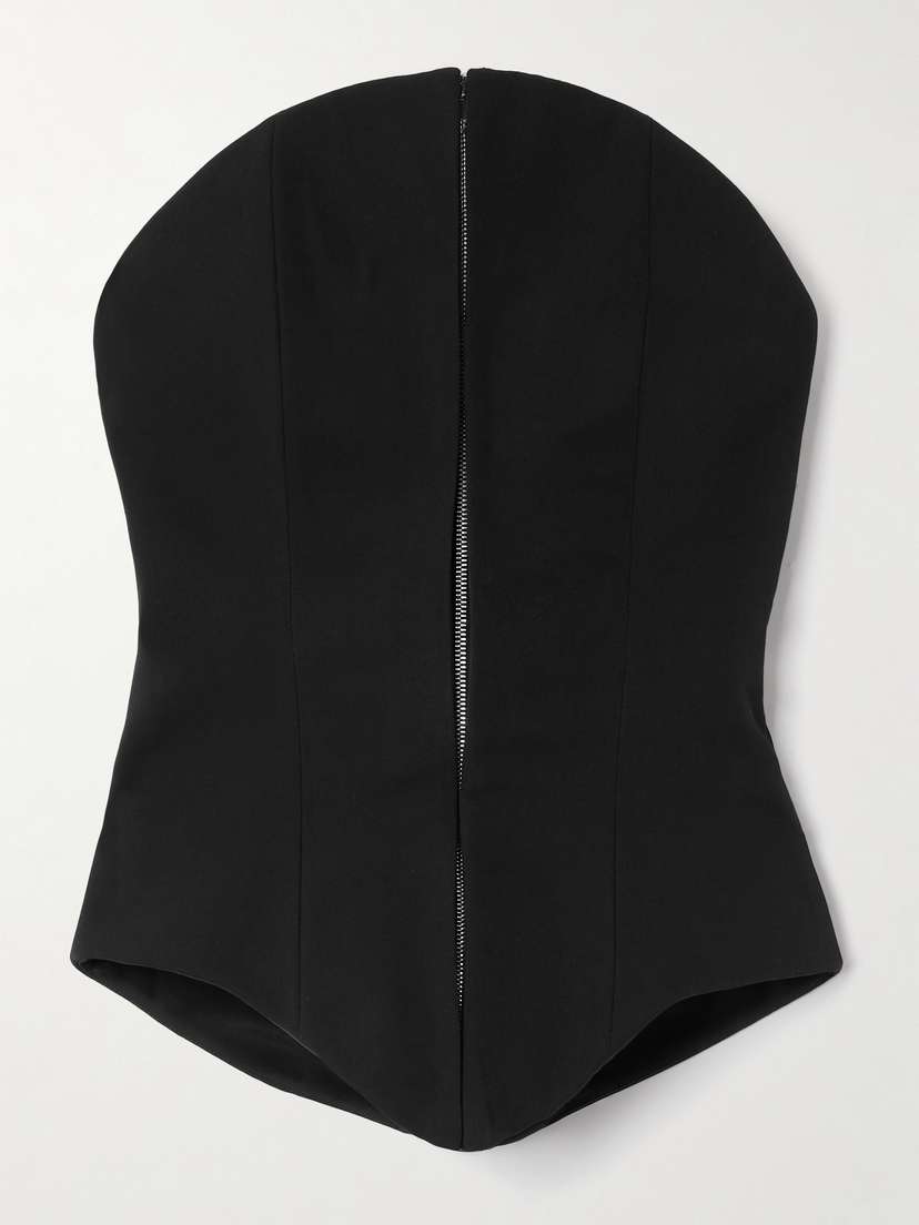 McQueen Wool Bustier Top