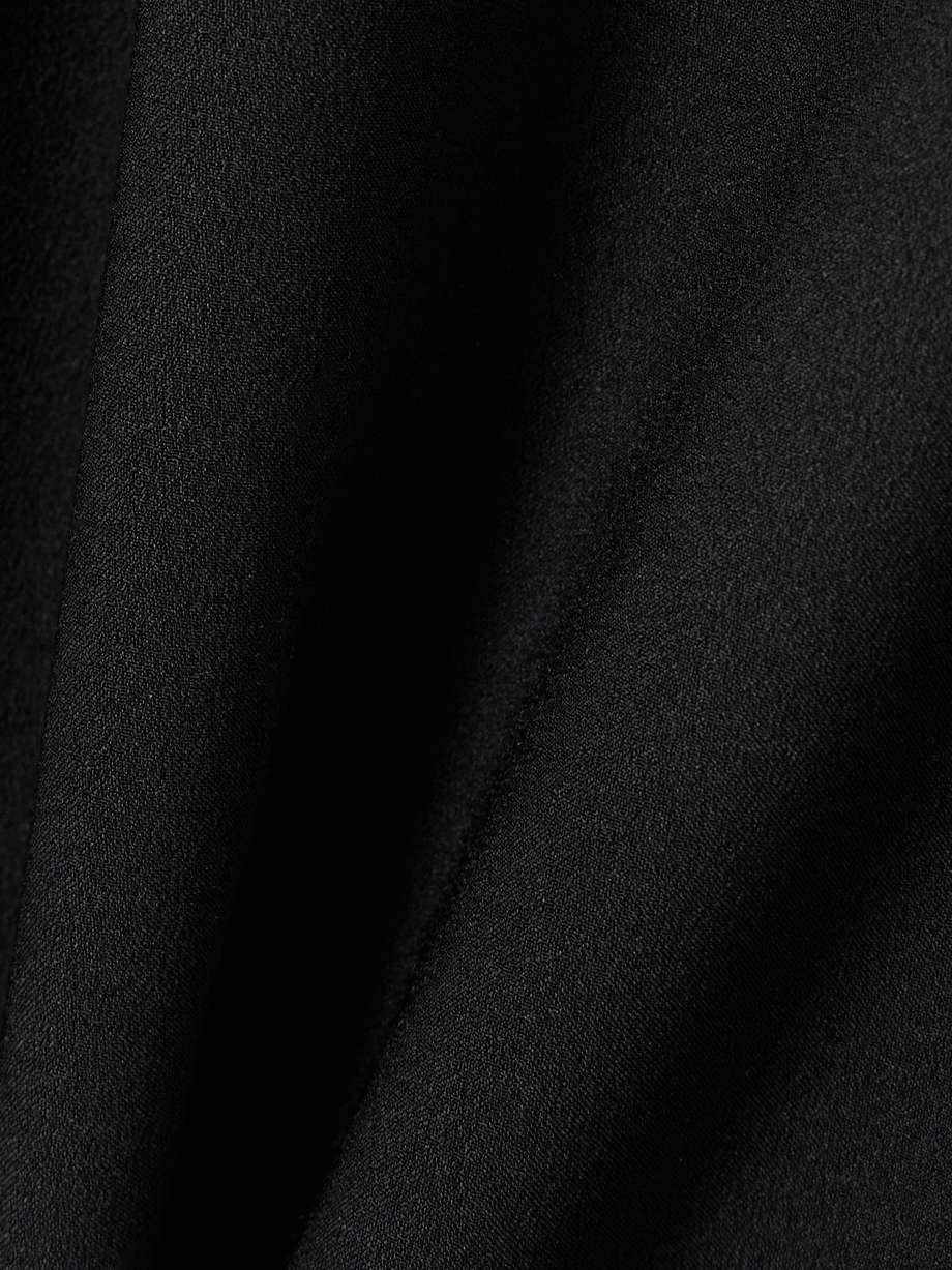 ember belted crepe maxi dress