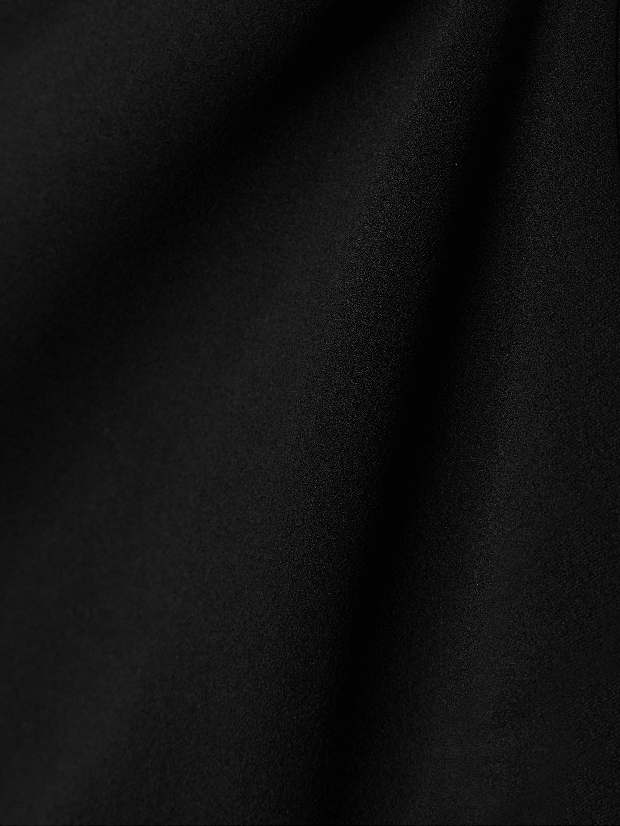 Solace London Joana one-sleeve crepe gown thumbnail