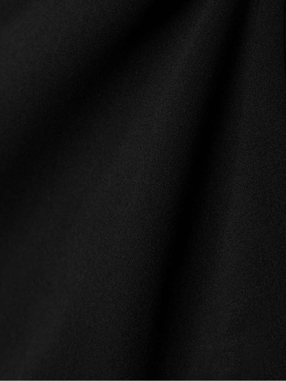 joana one-sleeve crepe gown