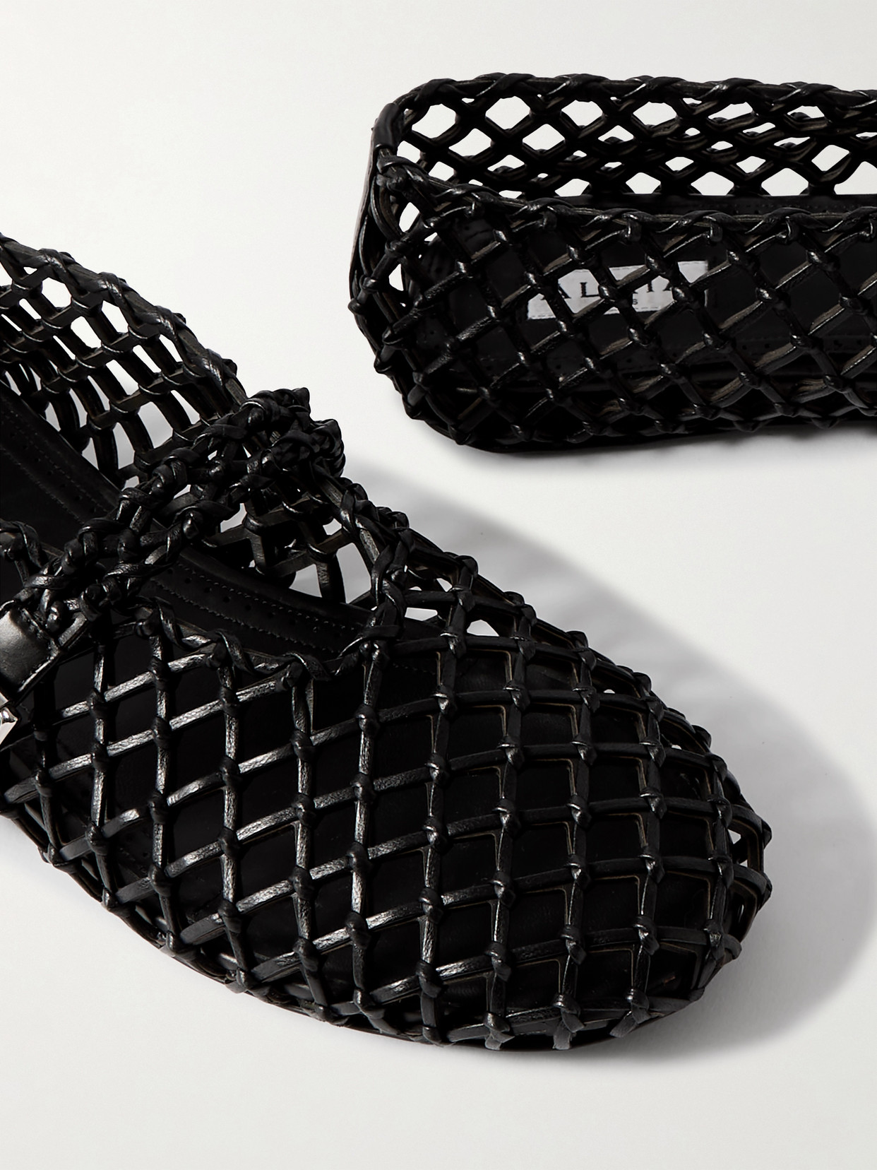 Alaïa Alaia Women Strass Ballet Flats In Black