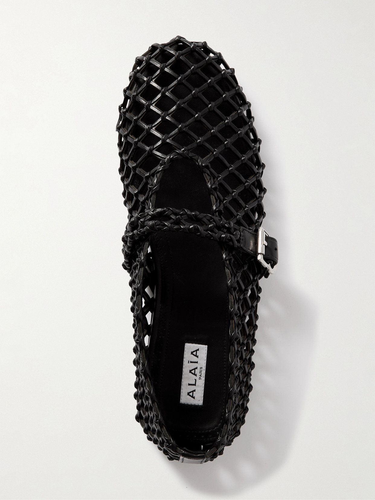 Alaïa Alaia Women Strass Ballet Flats In Black