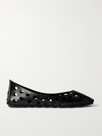 Alaïa Perforated leather ballet flats
