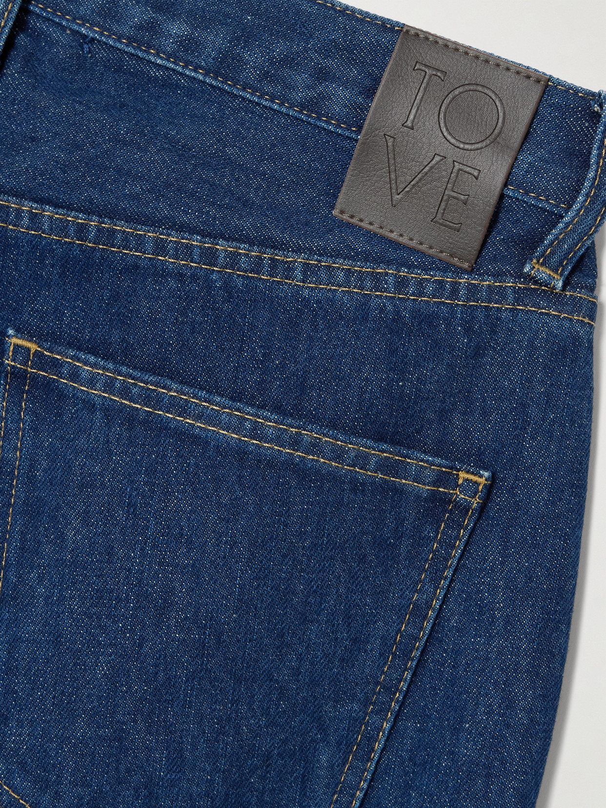 Sade High-Rise Straight-Leg Recycled Jeans