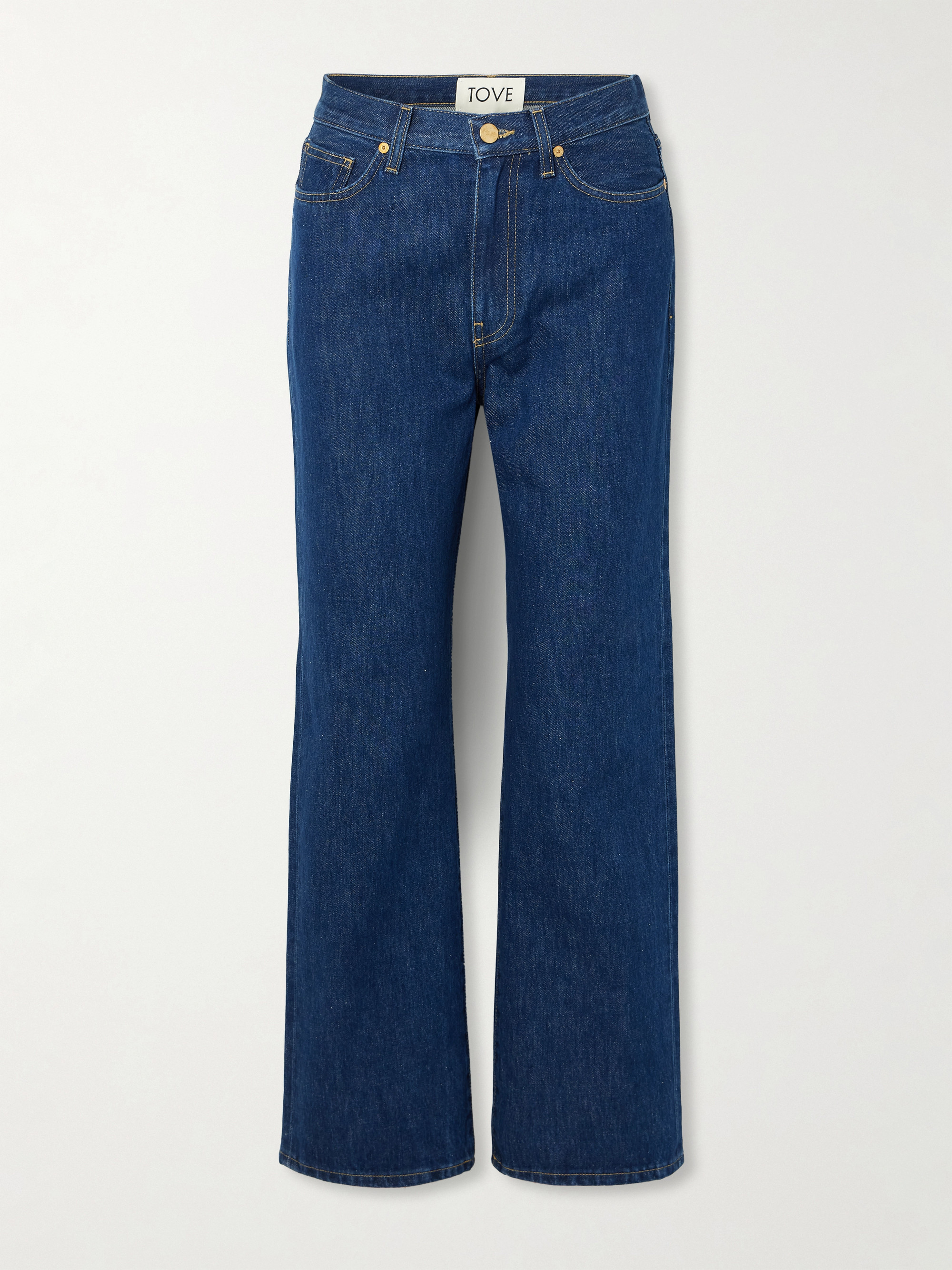 TOVE Sade high-rise straight-leg recycled jeans thumbnail