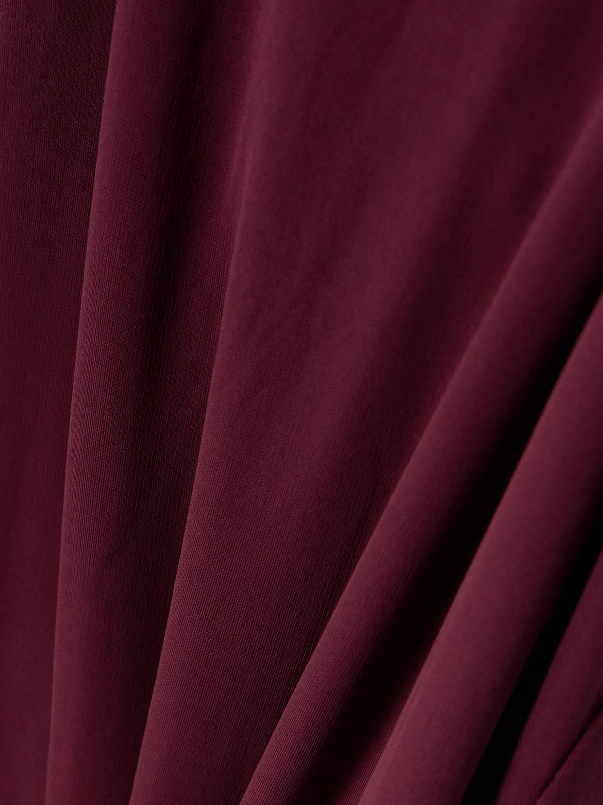Tove Eleanor Paneled Twisted Stretch-jersey Halterneck Maxi Dress In Burgundy