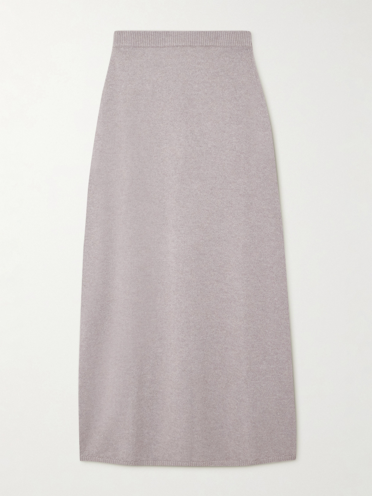 Tove Nellie Cashmere Maxi Skirt In Gray