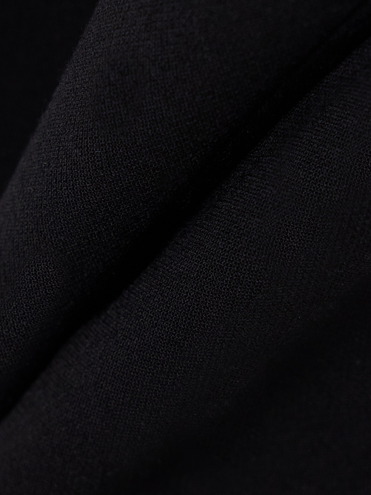 Tove Talia Cropped Pleated Crepe Flared Pants In Black