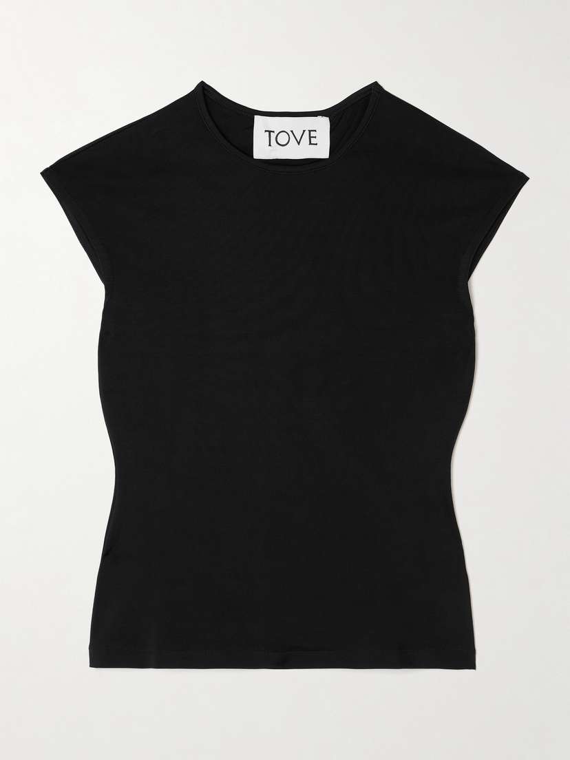 Tove Deca Stretch-jersey Top