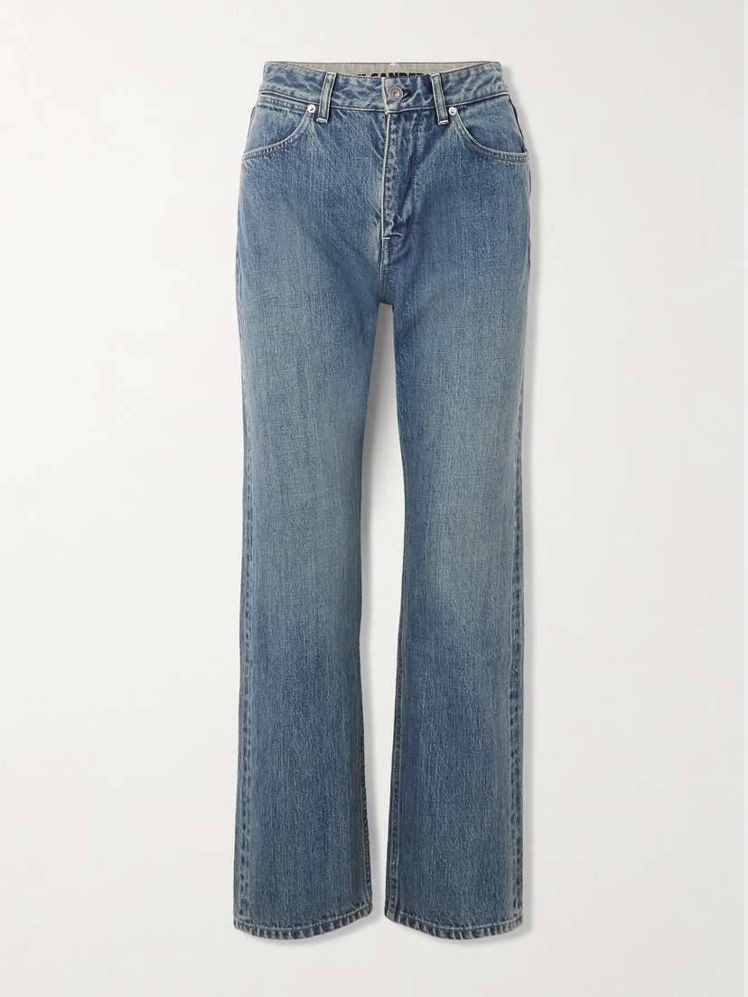Jil Sander High-rise Straight-leg Jeans