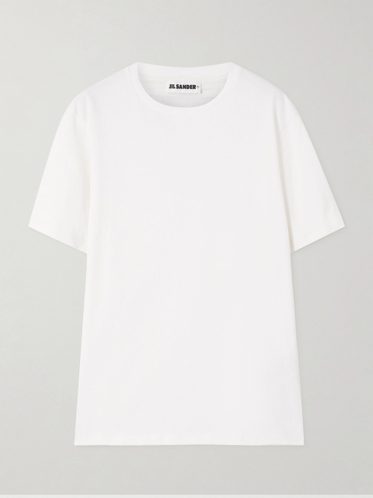 Jil Sander - Appliquéd Cotton-jersey T-shirt - White