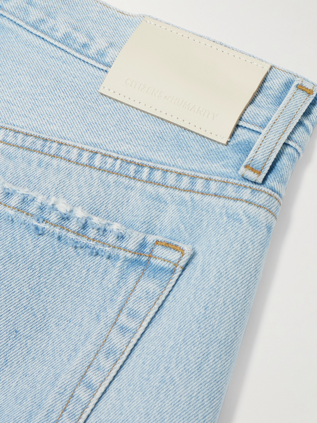 Citizen Of Humanity Neve Low Slung Relaxed Jeans Pagoda In Blue