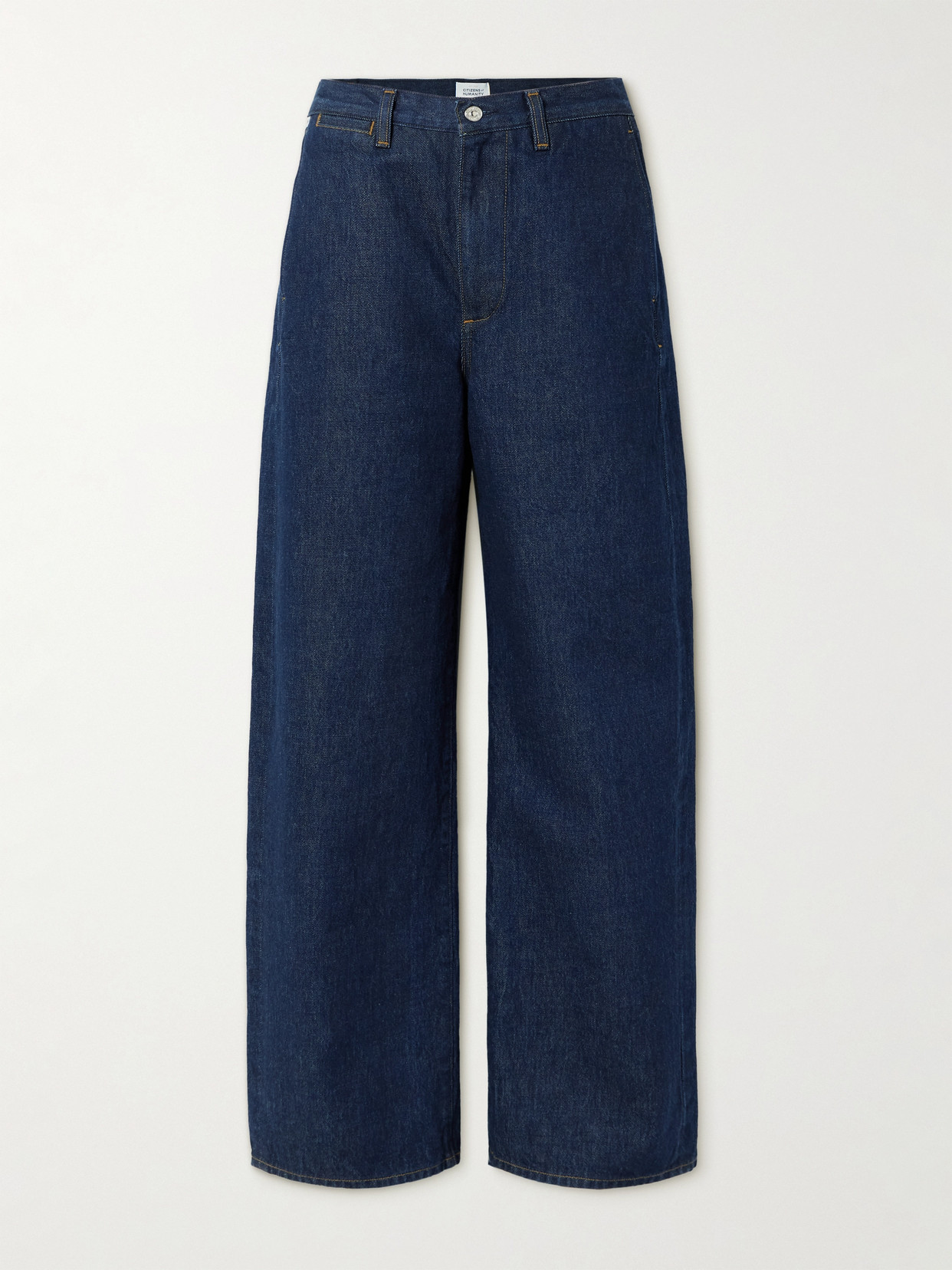 Citizen Of Humanity Ayla High-rise Wide-leg Jeans In Blue