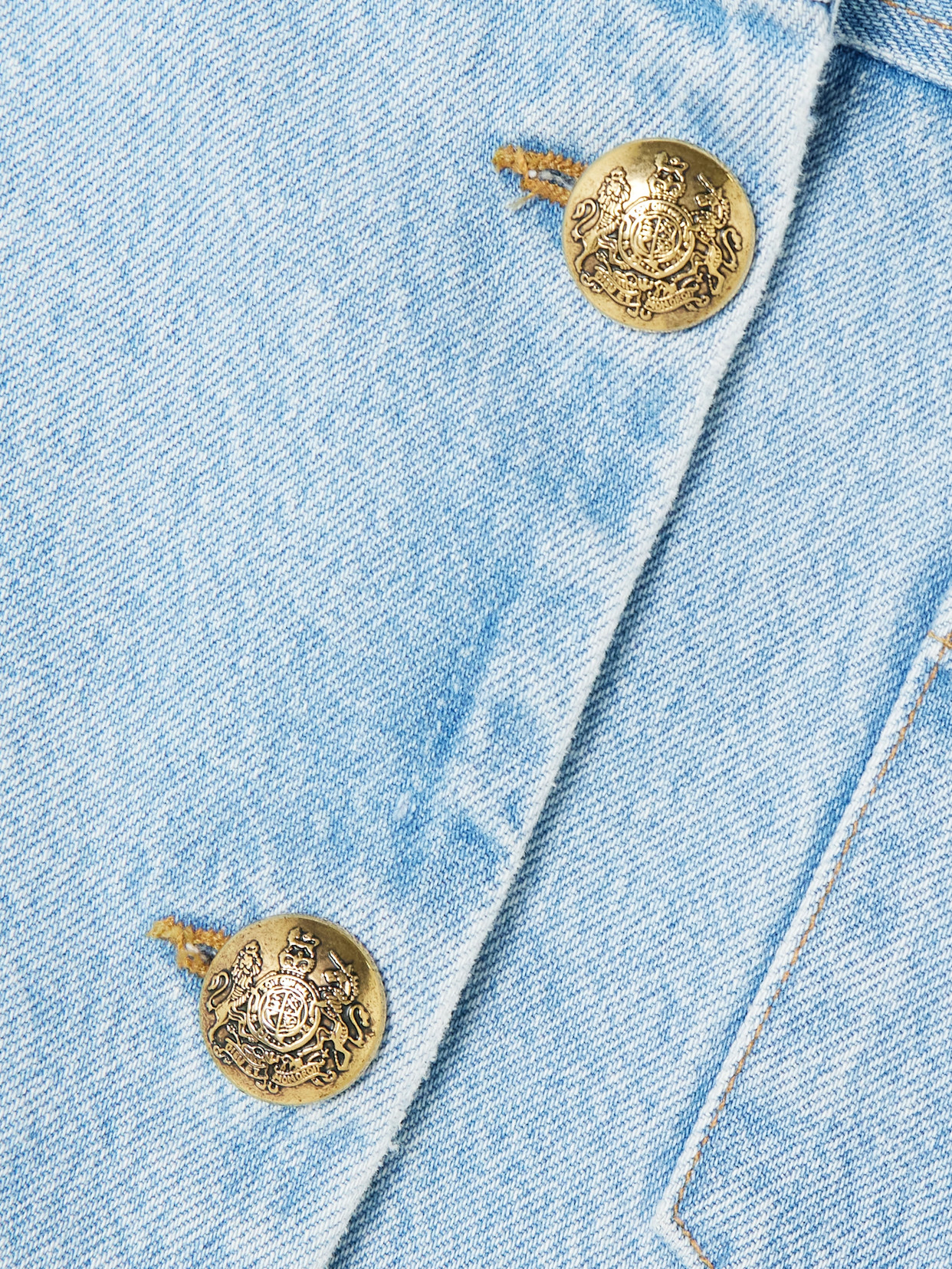 Priah Cropped Denim Jacket