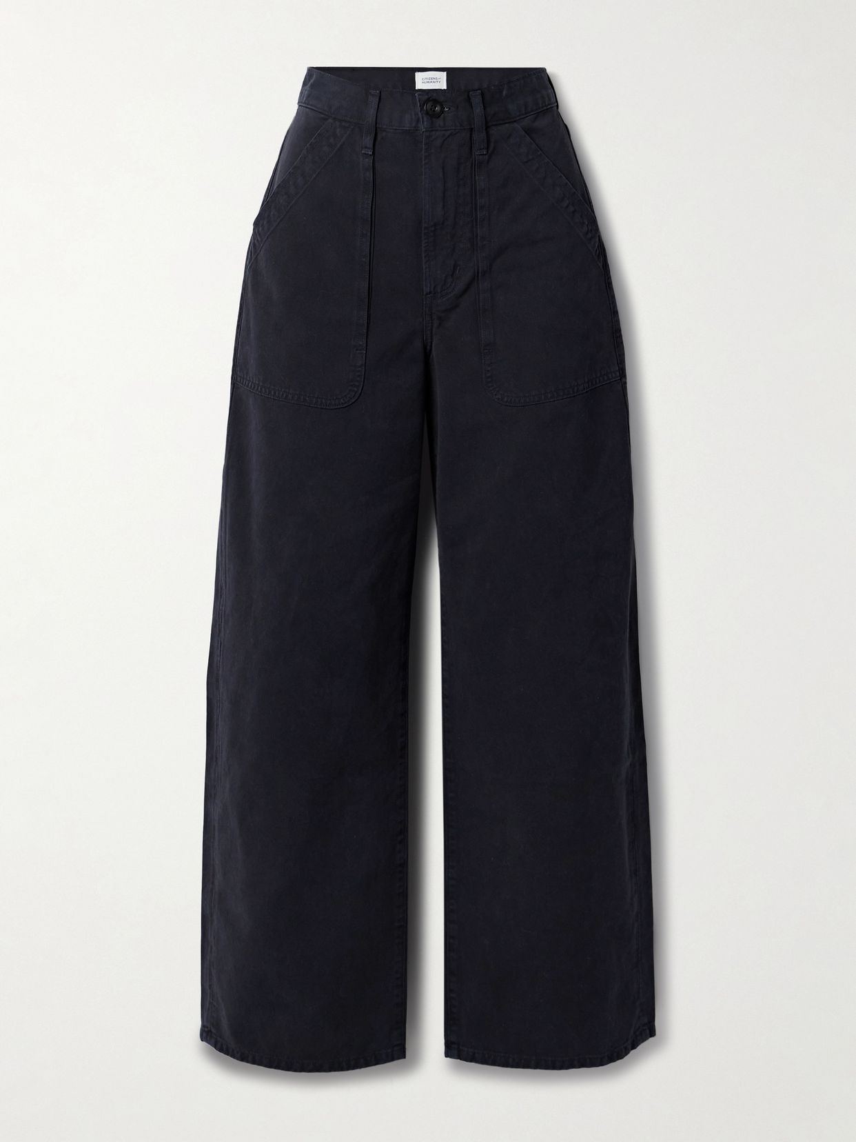 ayla cargo high rise wide leg jeans