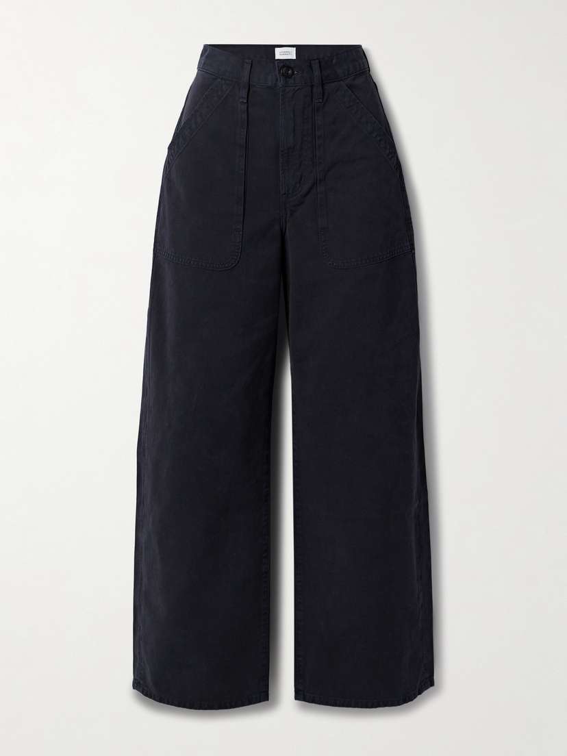 Citizens of Humanity Ayla Cargo High-rise Wide-leg Jeans
