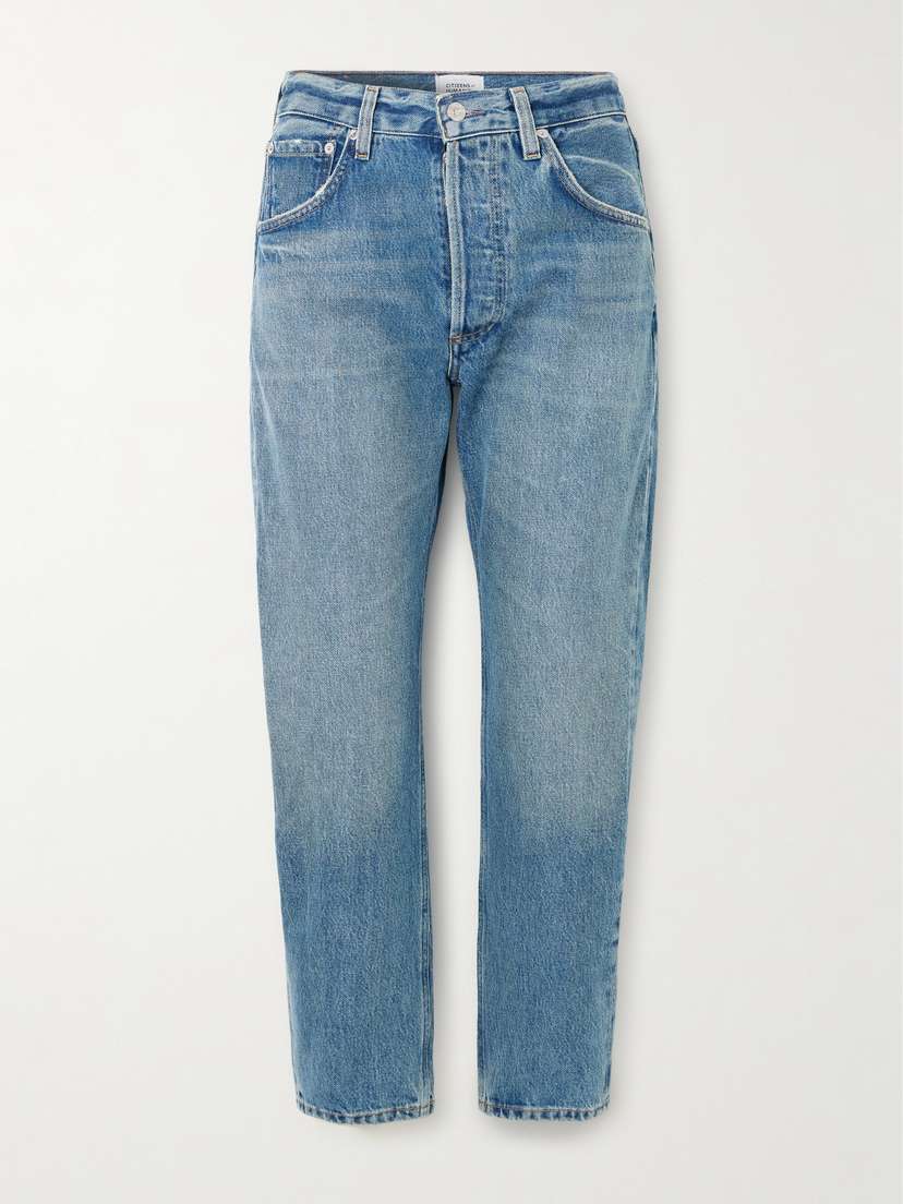Citizens of Humanity Winslow Cropped Mid-rise Tapered Jeans