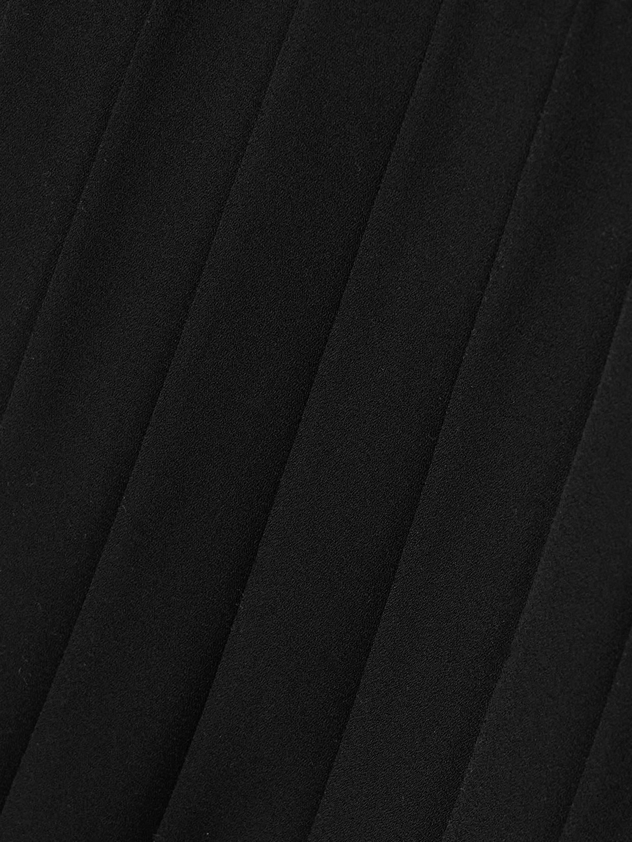 THEORY TIE-NECK PLEATED CREPE DE CHINE MINI DRESS