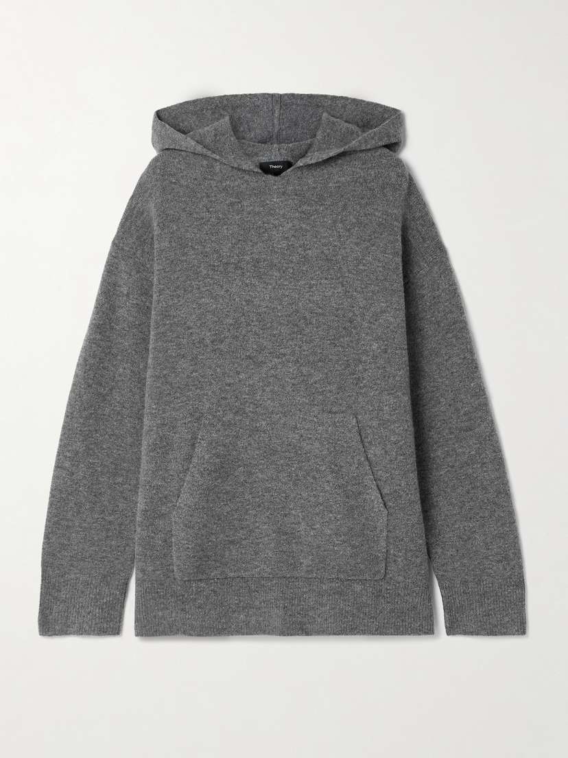 Theory Merino Wool-blend Hoodie