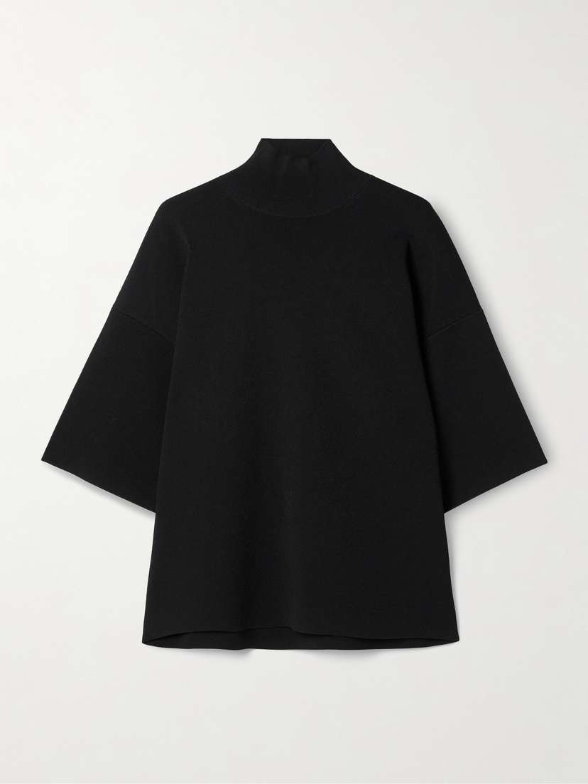 Theory Stretch-jersey Turtleneck Top