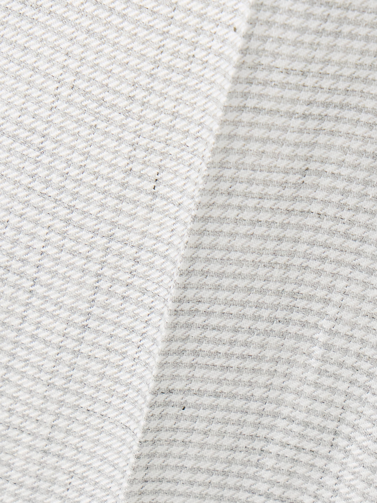 THEORY HOUNDSTOOTH LINEN-BLEND WIDE-LEG PANTS