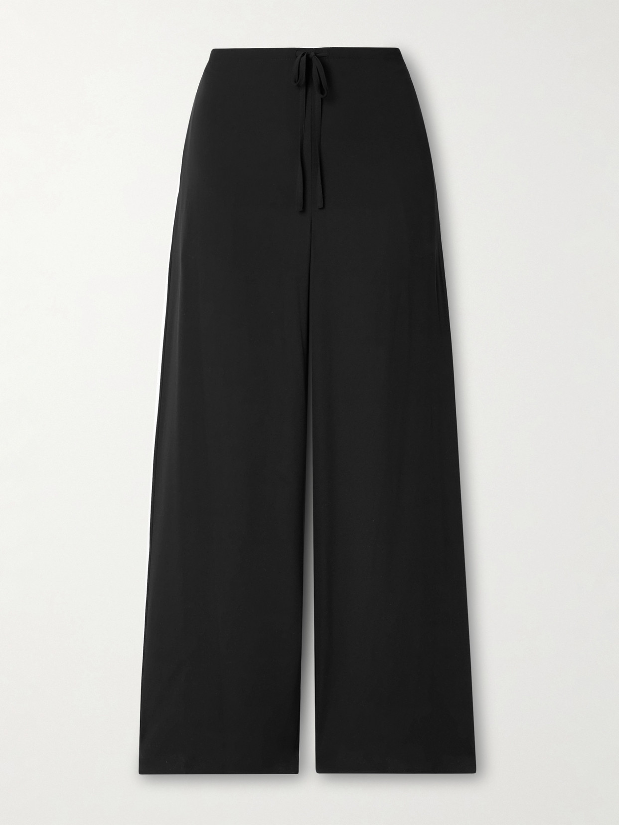 Theory - Crepe Wide-leg Pants - Black