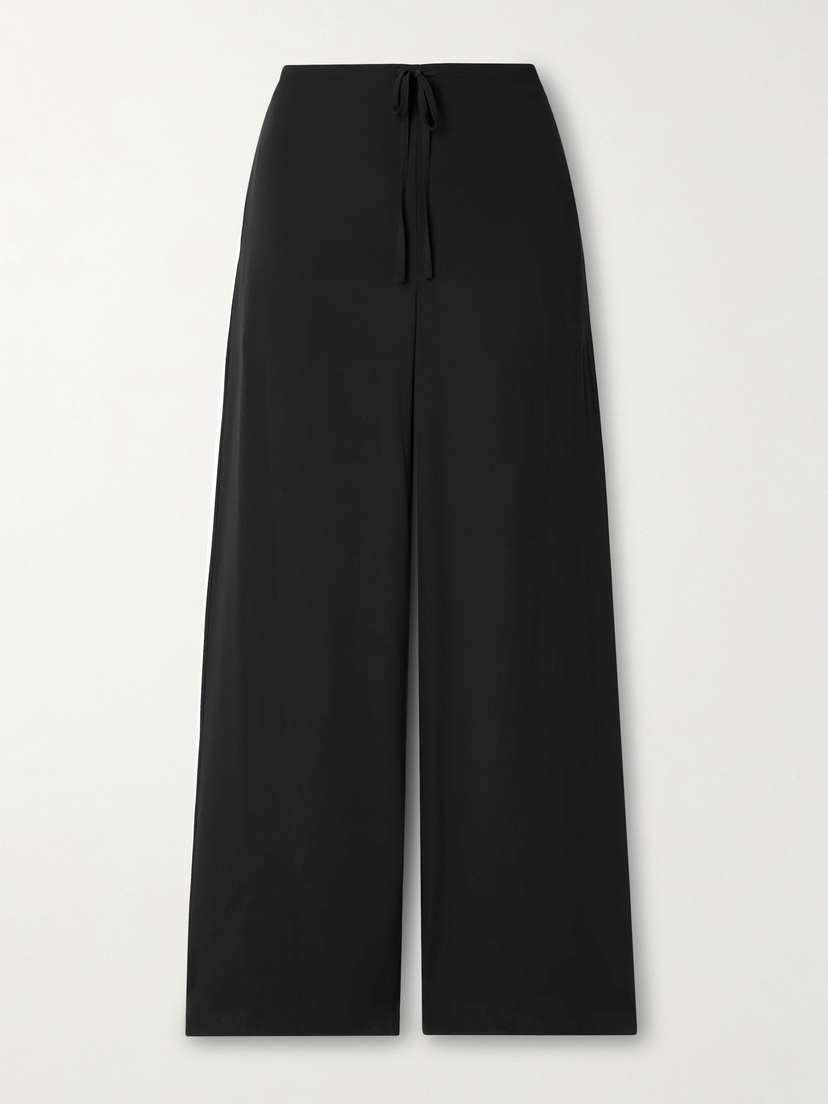 Theory Crepe Wide-leg Pants