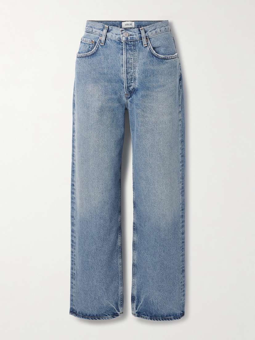 AGOLDE Henson Mid-rise Straight-leg Jeans