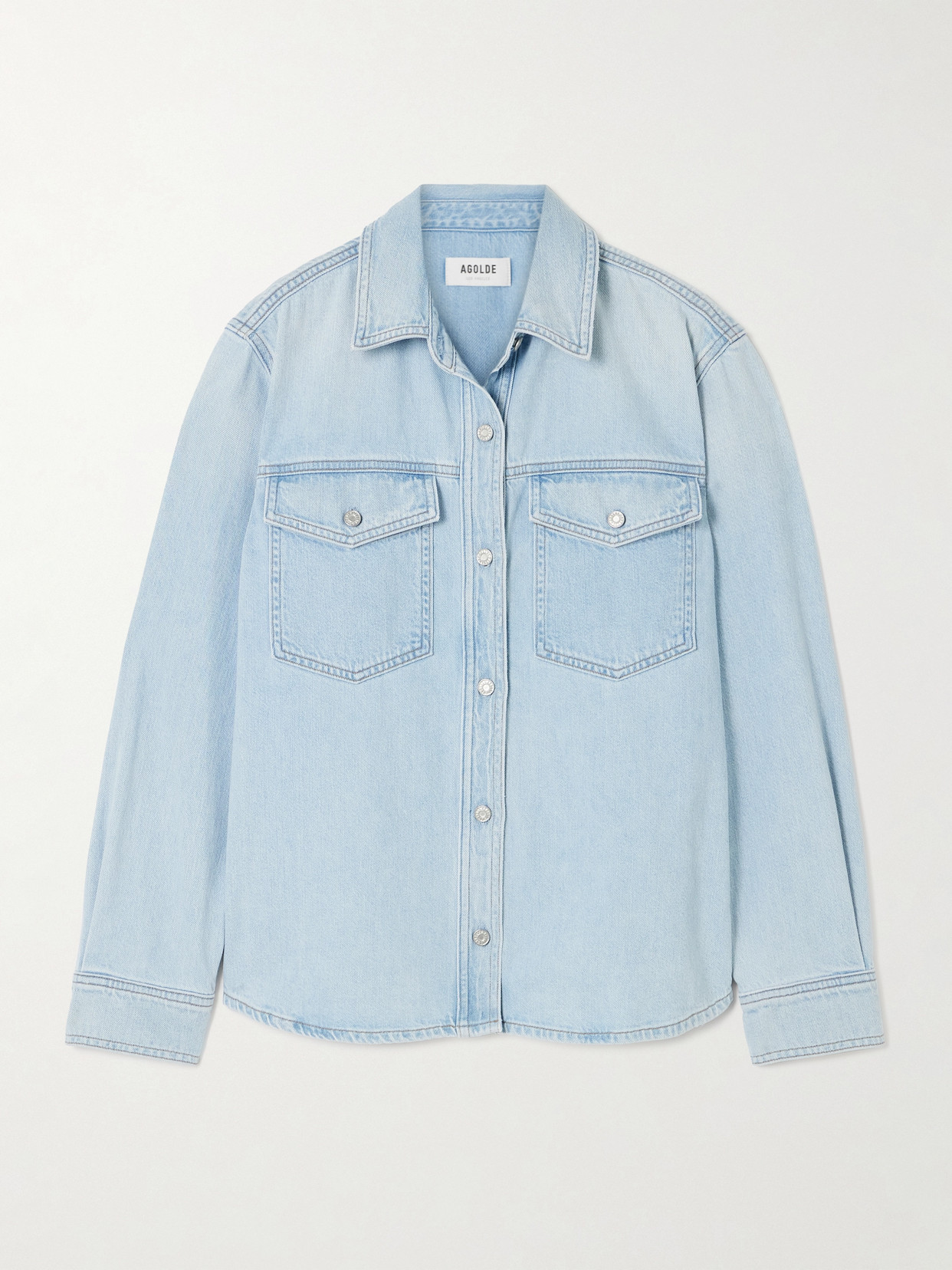 Agolde S Denim Shirt In Blue