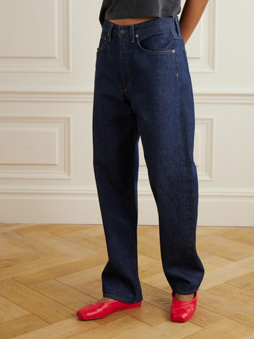 Agolde Kelly high-rise straight-leg jeans