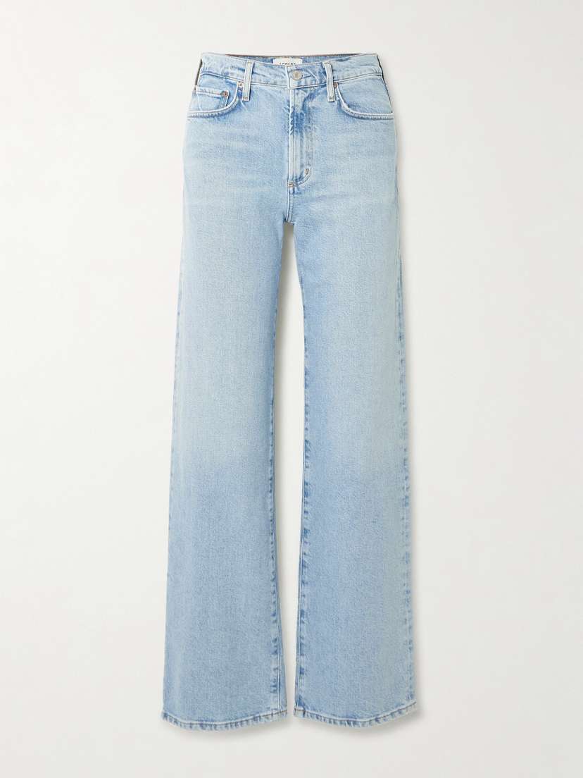 AGOLDE Harper Mid-rise Straight-leg Jeans
