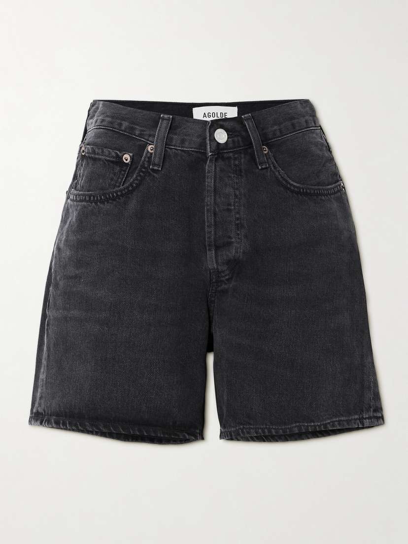 AGOLDE V-waist Denim Shorts