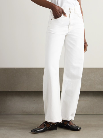 Agolde Low Curve mid-rise wide-leg jeans