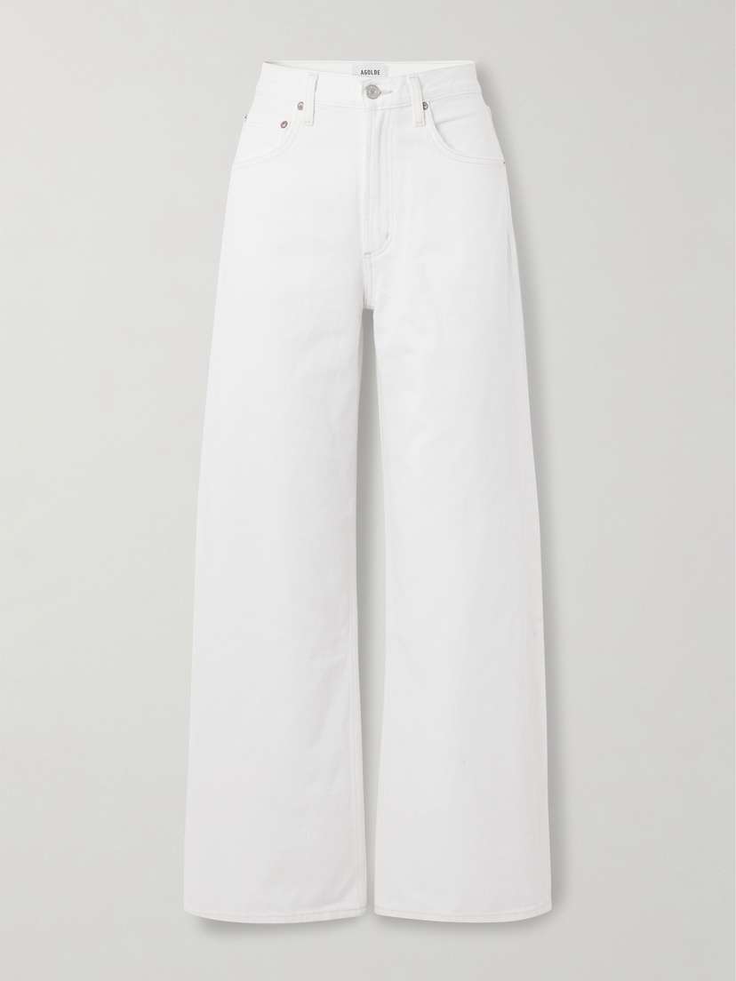 AGOLDE Low Curve Mid-rise Wide-leg Jeans