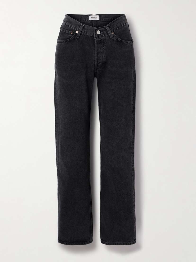 AGOLDE V-waist Kelly High-rise Straight-leg Jeans