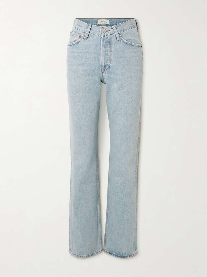 AGOLDE Kelly High-rise Straight-leg Jeans
