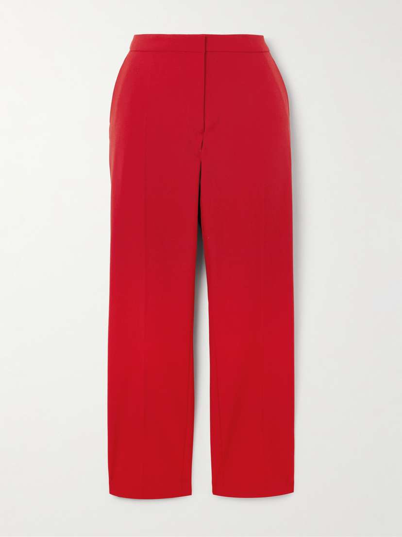 Dries Van Noten Wool Straight-leg Pants