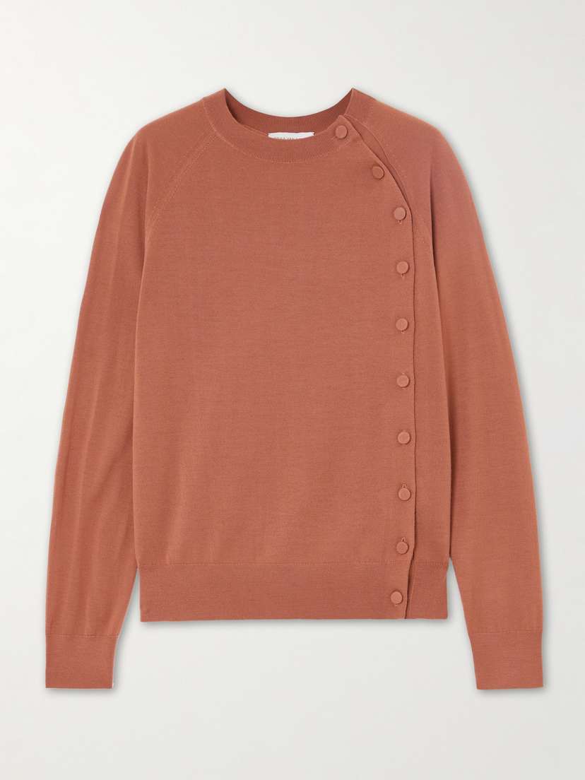 Dries Van Noten Asymmetric Merino Wool Cardigan