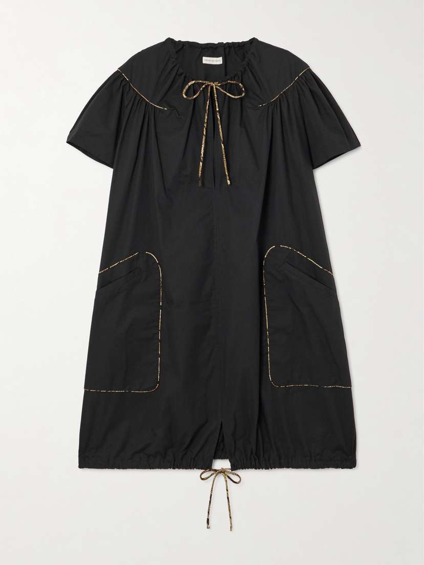 Dries Van Noten Cotton-poplin Mini Dress