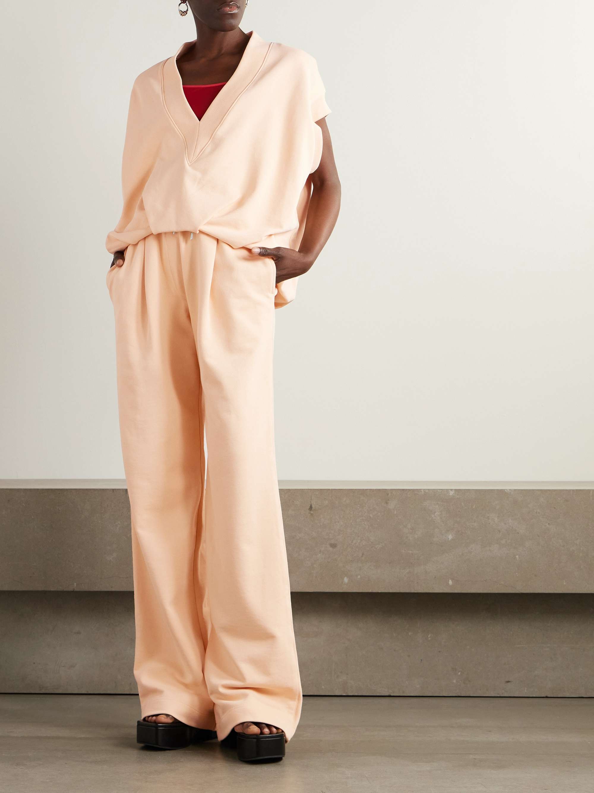 DRIES VAN NOTEN Oversized gathered cotton sweater | NET-A-PORTER