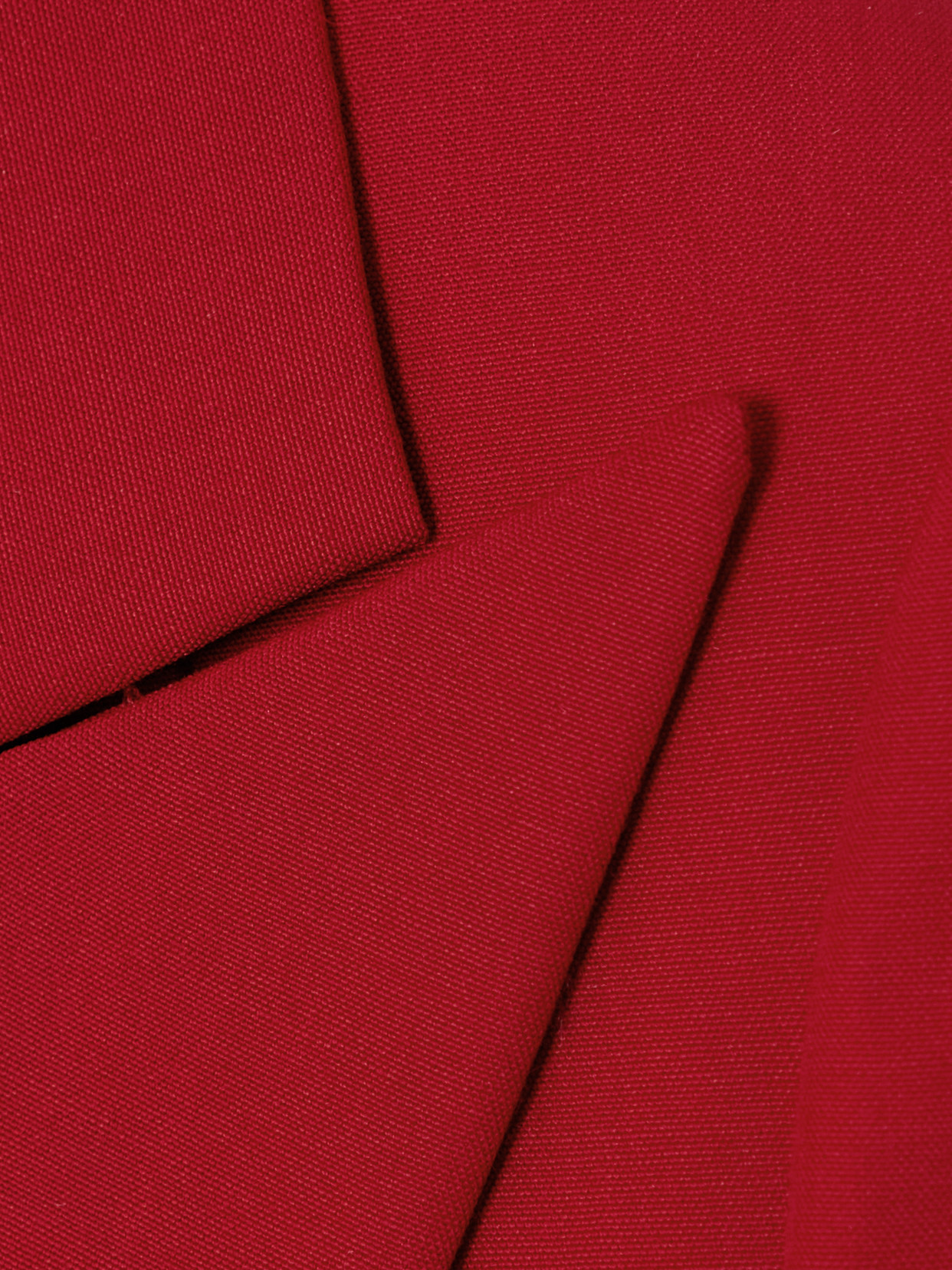 Dries Van Noten Double-breasted Wool Blazer In Red