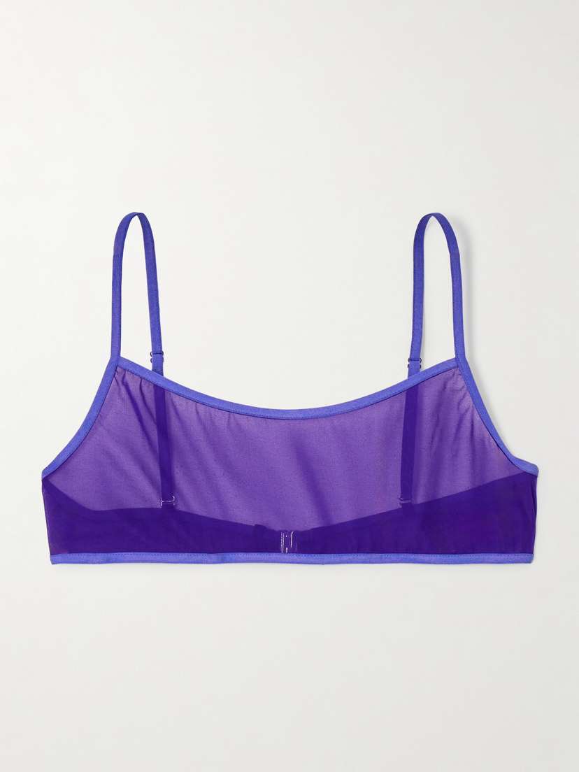 Dries Van Noten Stretch-silk Bralette