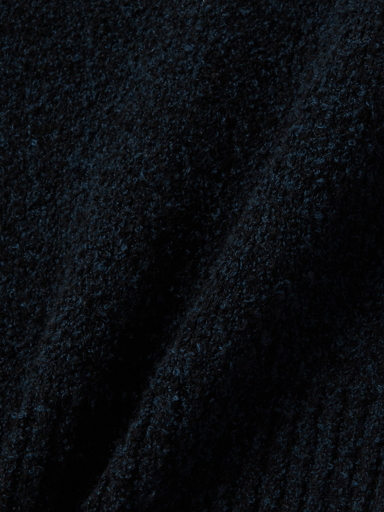 Wool-Blend Bouclé Mini Skirt