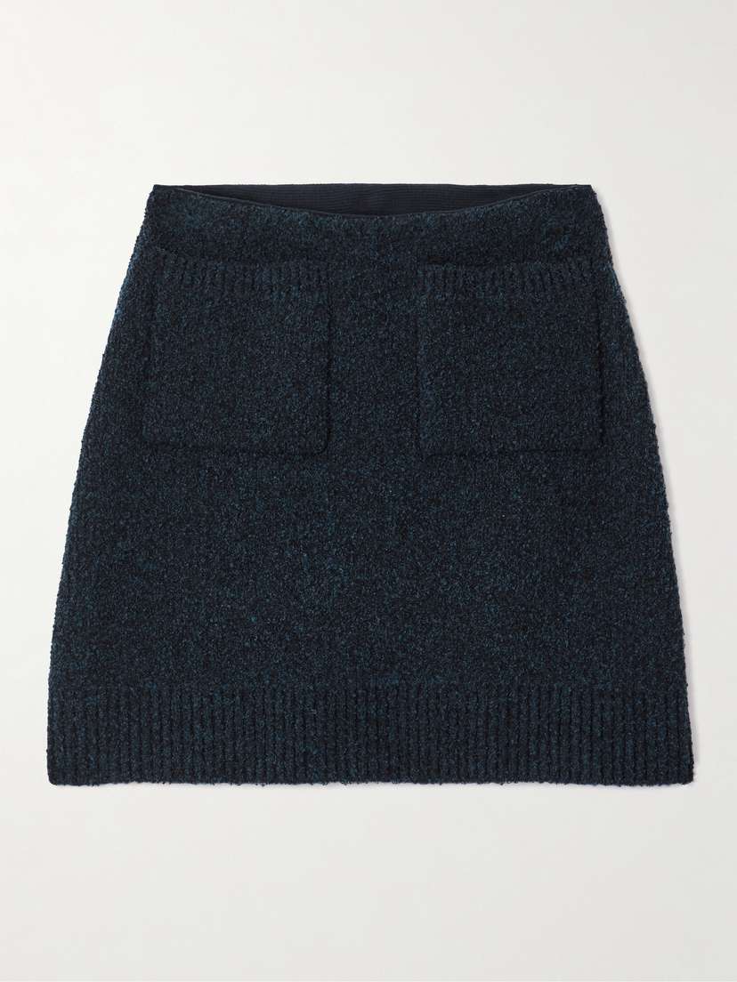 Bottega Veneta Wool-blend Bouclé ini Skirt