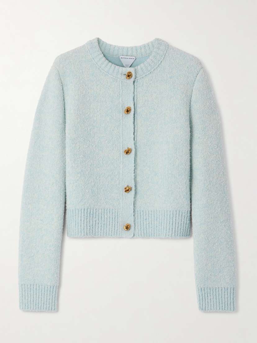 Bottega Veneta Wool-bouclé Cardigan