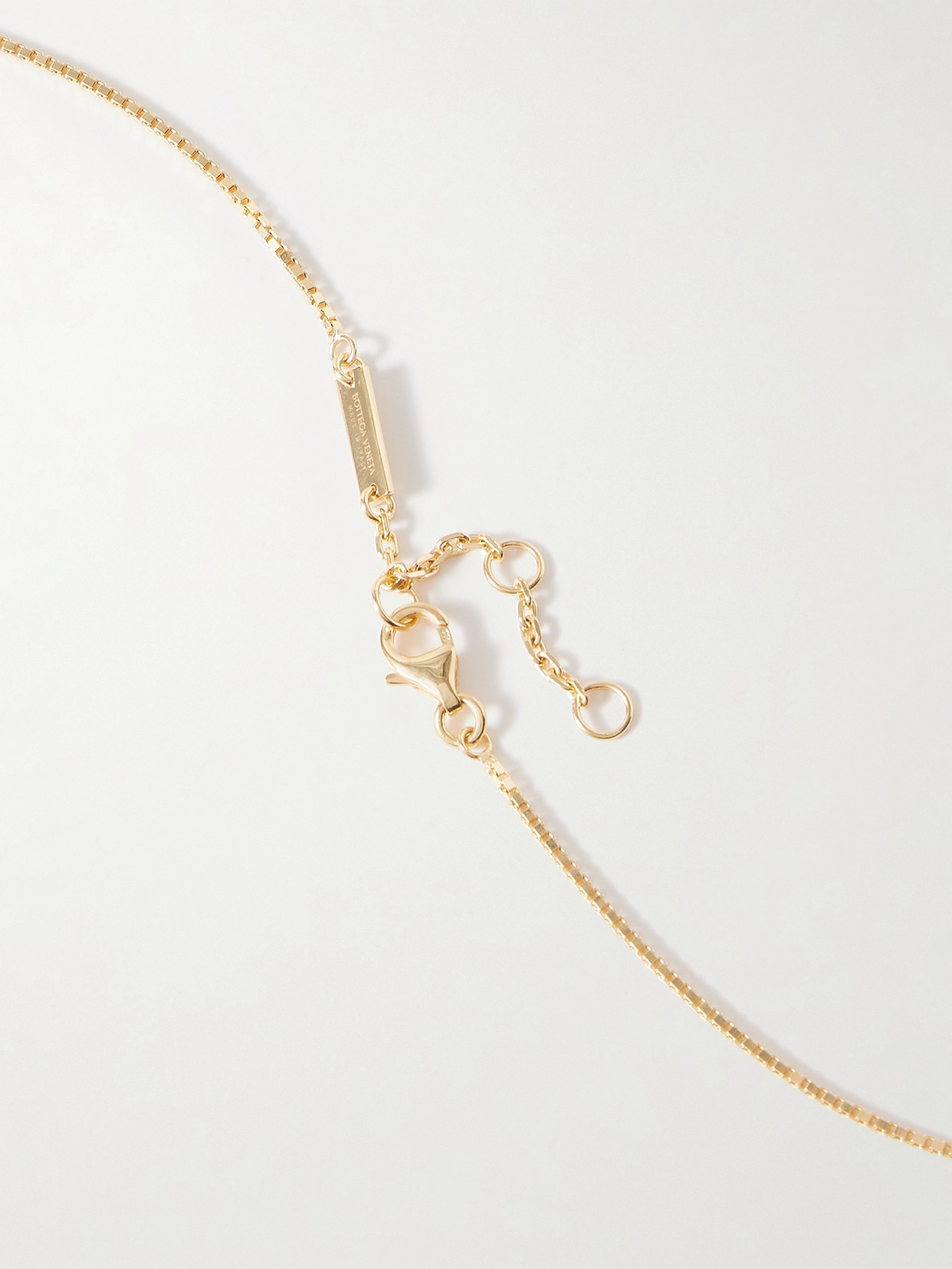 Bottega Veneta Gold-plated Necklace In Gold
