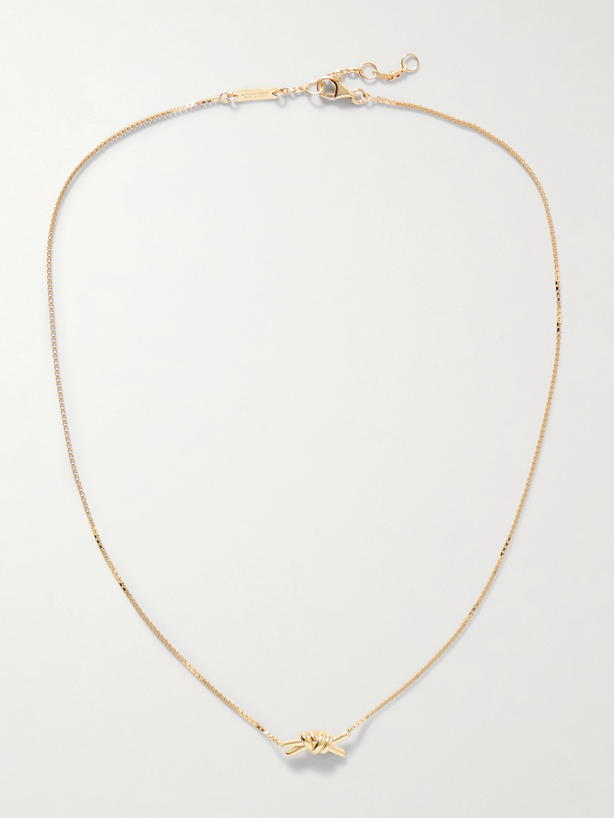 Bottega Veneta Gold-plated Necklace In Gold