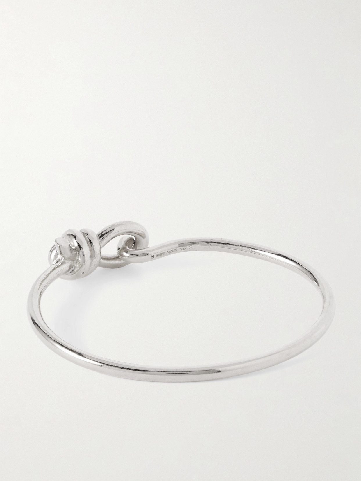 Bottega Veneta Silver Bracelet In Silver